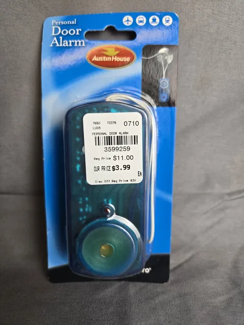 Austin House Personal Door Alarm , Travel Essentials new