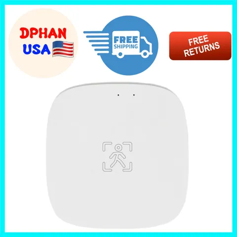 Smart Tuya Presence Sensor with 10m Range and Adjustable Sensitivity Settings