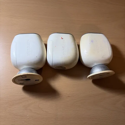 ⭐️Netgear Arlo VMC3030 Add-on HD Indoor / Outdoor Security Cameras (3) Untested