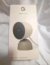 Google Nest Cam 2nd Gen Indoor Wired 1080p Beige GJQ9T
