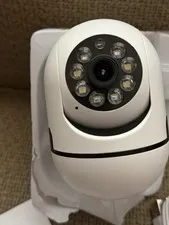 Camera Wi-Fi Wireless Indoor Cam White