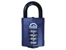 Squire CP50 Combination Padlock 4-Wheel 50mm HSQ{CP50}