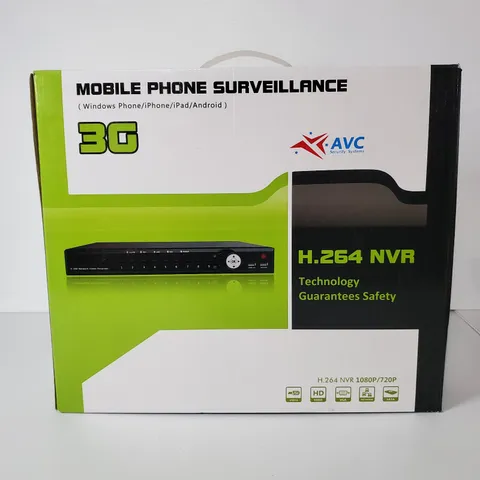 AVC Security Systems NVR H.264 Mobile Phone Surveillance 3G 3TB Network Recorder