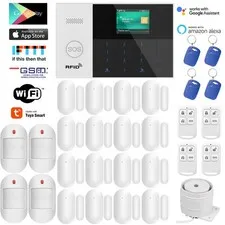 D04 Tuya WIFI Internet APP GSM GPRS Wireless Home Security Alarm Burglar System