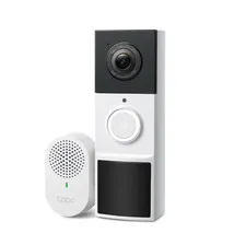 TP-Link Tapo Wire Free 2K Video Doorbell. Night Vision - 2 Way Audio - TD21