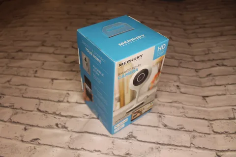 Merkury Innovations Smart Wi-Fi Security Camera HD 720p Works with Alexa Google