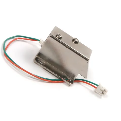 12V Iron Door Drawer Tongue Down Electric Lock Assembly Solenoid Slim Rustproof