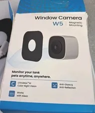 3MP 2K AI Reptile & Aquarium Camera with Magnetic Mount, Close-Focus Lens 
