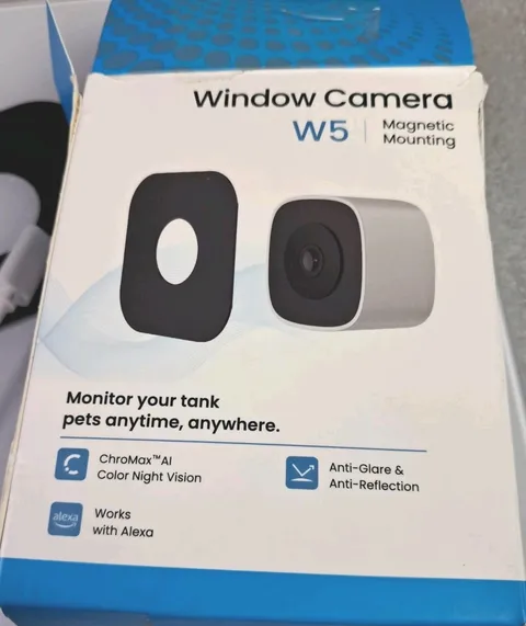 3MP 2K AI Reptile & Aquarium Camera with Magnetic Mount, Close-Focus Lens 