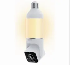 Wyze Bulb Cam 2K Smart Security Camera LED Light Bulb WiFi Color Night Vision