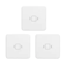 Zigbee Vibration Sensor 3 Pack with 110Db Alarm, Zigbee Hub Required,Adjustable