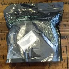 Black Wyze Floodlight Cam Plug-in Mount v1/v2/Pro with 20ft Outdoor Cable A1