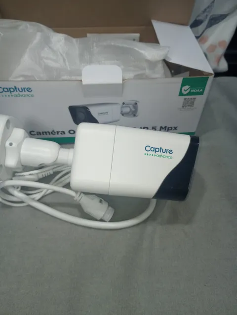 Capture Advance 5MP WDR IR Image Sensor Bullet IP Camera (R2-5MPFXBUL) - White