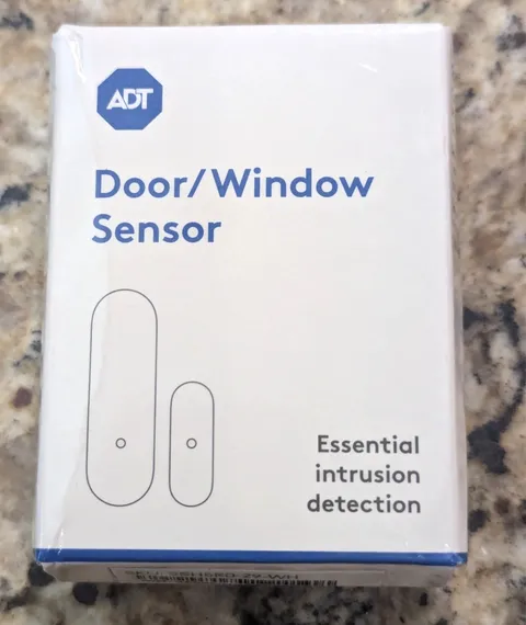 ADT Door Window Sensor Essential Intrusion Detection SSH5R0-29-WH White