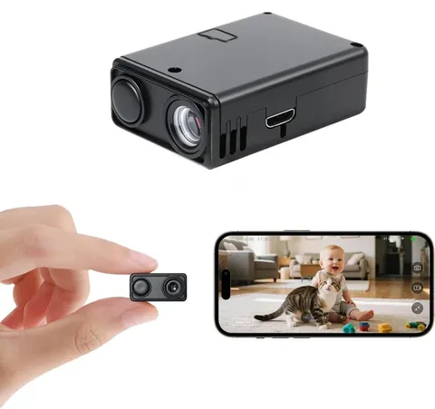 4K WiFi Security Camera Wireless Mini Indoor Camera Remote Monitoring Motion Det