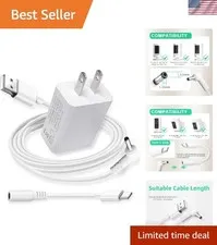 Indoor/Outdoor Power Adapter for Ring Stick up Cam Battery/Plug-In, Ring Spotlig