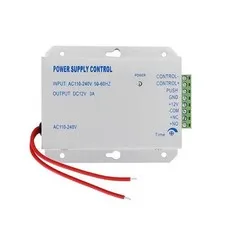 AC 110-240V IN to DC 12V 3A Power Supply Door Access Control For Intercom System