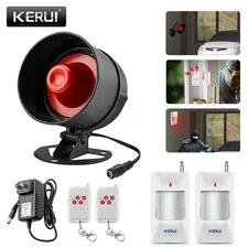 Wireless Alarm System Home Security Standalone Garage Burglar PIR Motion Sensor
