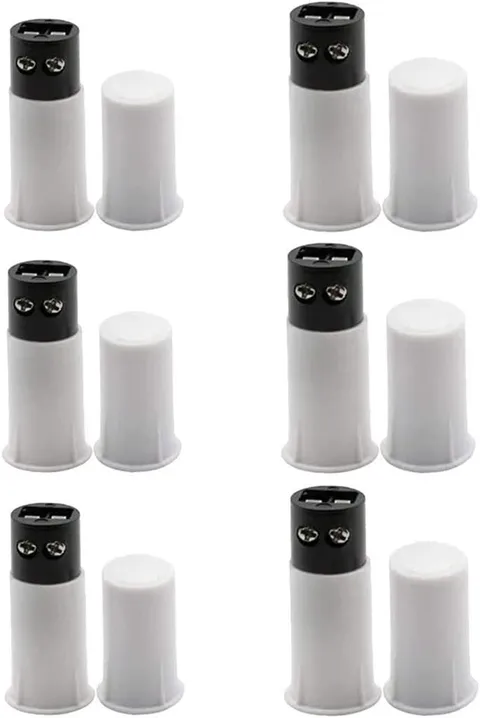MC-33C Recessed Magnetic Reed Switch Alarm Sensor - 6 Sets