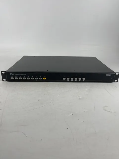 Bosch DVR6E1082 DIVAR Digital Versatile Recorder Powers On