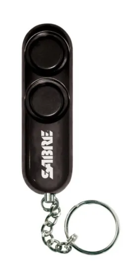 Sabre Personal Alarm with Dual Siren and Key Ring | CPA-01 / PA-01