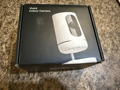 VIVINT Indoor Ping Camera V-CAM1-2-Way Talk-1 Touch Call-out-Infrared Night Visi