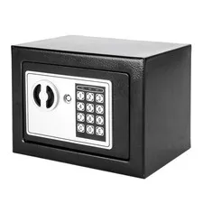 New Digital Electronic Safe Box Keypad Lock Home Security Office Hotel Black