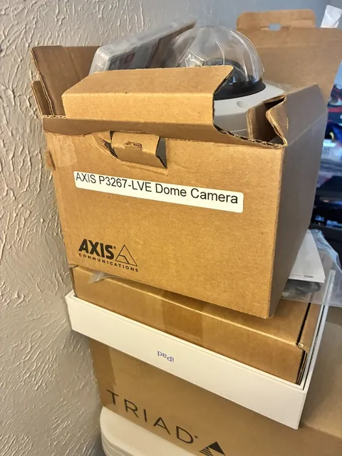 AXIS P3267-LVE 5MP Indoor Outdoor day night IP Network Dome Camera 02330-001
