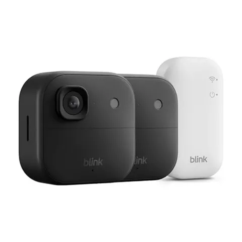 Blink Outdoor 4 2K Wireless Battery Security Cameras 2-Pack w/ Sync Module