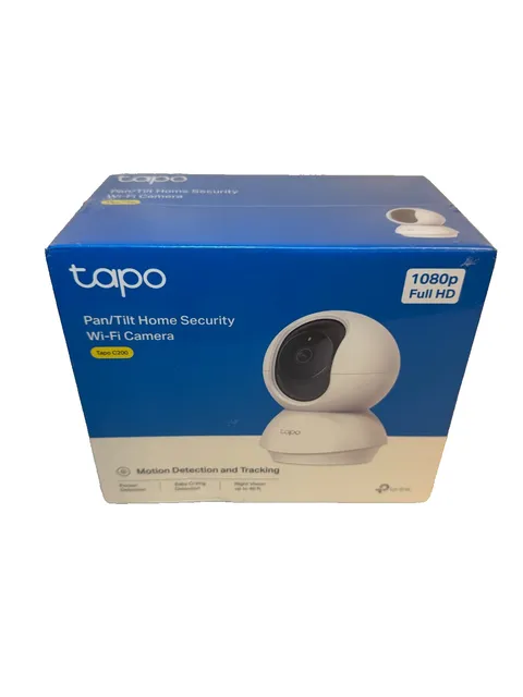 TP-Link Tapo C200 Pan/Tilt Smart Security Camera 1080p HD WiFi Motion Tracking