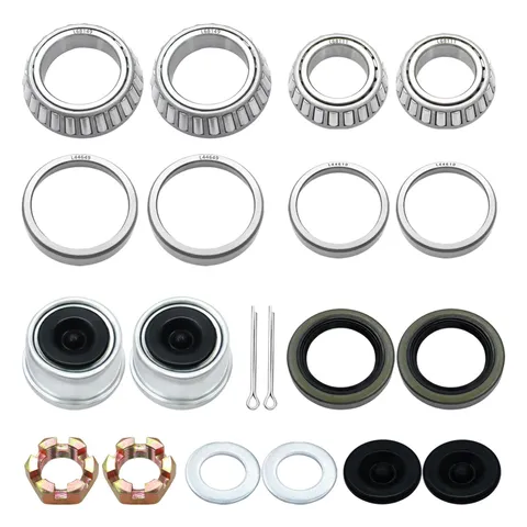 DEEPDREAM 2 Sets 3500lb Trailer Wheel Bearing Kit L68149 L44649 Complete Set