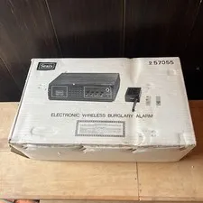 Vintage Sears Channel Alarm Security System Model #570550 Model 350.57055 NEW