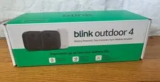New Blink Outdoor 4  Wire-Free Smart Security 2 Camera System Kit 4th Gen