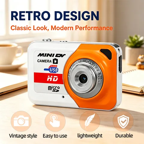 Portable Small 960P Rechargeable Mini Digital Camera for Outdoor Use CMOS Sensor