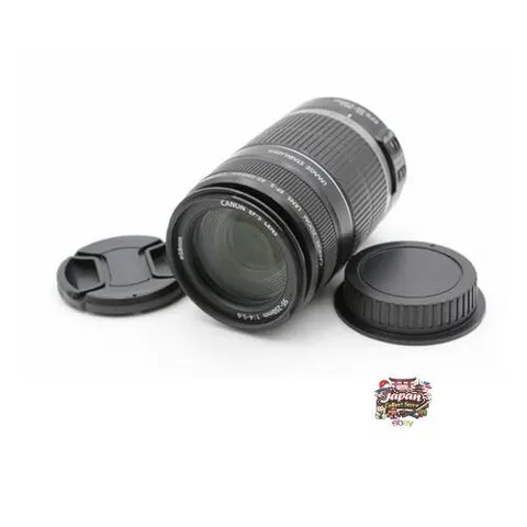 Canon EF-S55-250mm F4-5.6 IS telephoto lens compatible with APS-C sensors.
