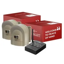 1/2 Mile Hosmart Driveway Alarm Wireless Sensor System 1 receiver & 2 sensors