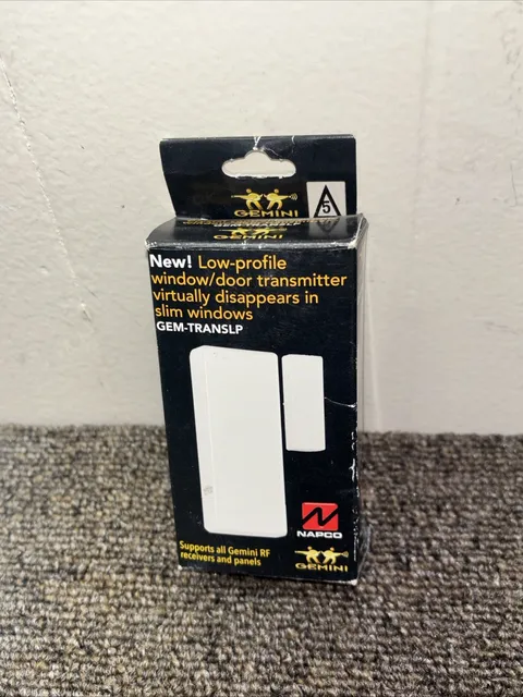 Napco Gemini Wireless Low-Profile Window Door Transmitter GEM-TRANSLP 7684 93