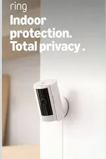 Ring Indoor Cam Wireless Wi-Fi 1080p Night Vision Indoor Camera White