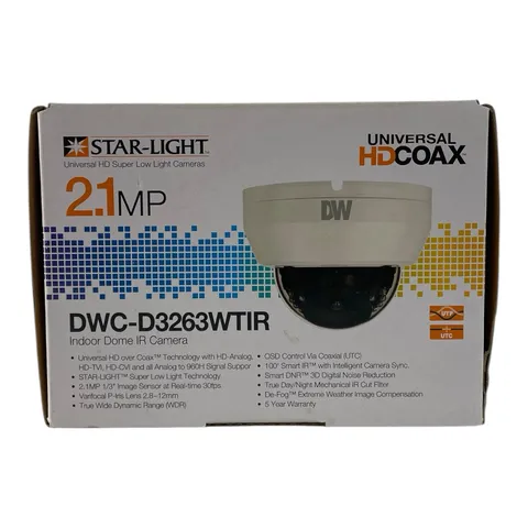 Digital Watchdog DWC-D3263WTIR Indoor Dome IR Camera