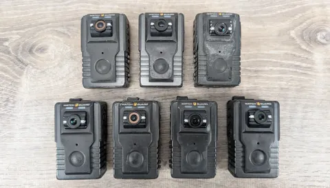 Lot of 7 Watchguard Vista WIFI WFC1 Police Body Cameras for parts / repair