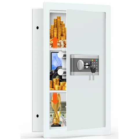 25.6 Tall Fireproof Wall Safes Between the Studs 16 Centers, Hidden Wall Safe