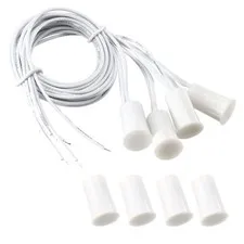 4pcs RC-33 NO Recessed Wired Security Contact Sensor Alarm Magnetic Reed Switch