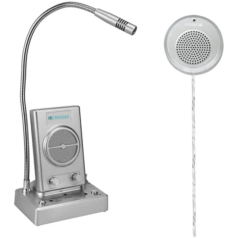 Window Intercom System for Business with Loud Speaker