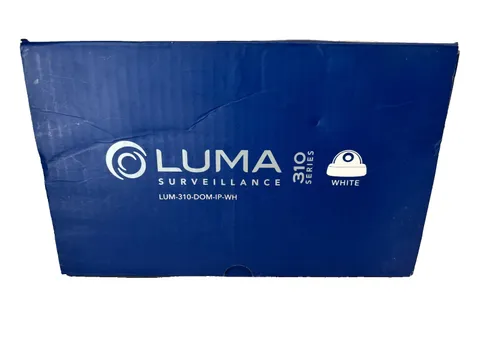 Luma LUM-310-DOM-IP-WH,  310 Series Dome Camera  (White) Home Security - New OB