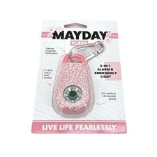 Mayday Flash  2-in-1 Alarm & Emergency Light Keychain