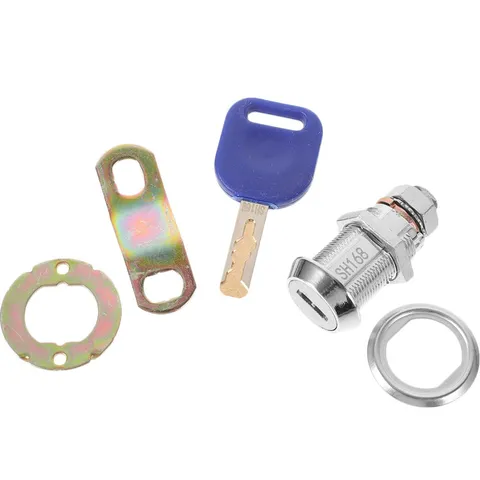 1 Set Heavy Duty Metal Lock for File Cabinet Home Use Durable Design