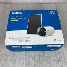 Tapo C402 KIT Solar Security Camera Wireless Outdoor 1080p Battery Powered White