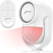 125Db Motion Sensor Alarm, Wireless Indoor PIR Motion Detector with 328Ft Remote
