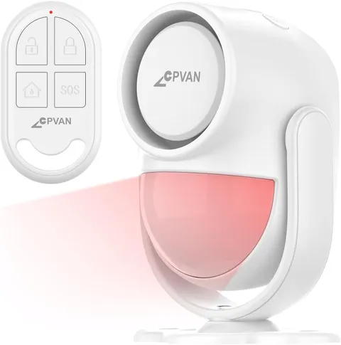 125Db Motion Sensor Alarm, Wireless Indoor PIR Motion Detector with 328Ft Remote