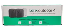 Blink Outdoor 4 (4th Gen 2025) Wireless Security Camera + Sync Module, 2 Cameras